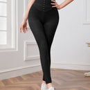 Mulvari Pantalones ajustados de talle alto
