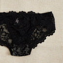 Set De 3 Tangas De Encaje Floral, Lenceria