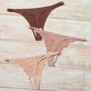 3 piezas Set bragas invisible