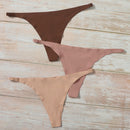 3 piezas Set bragas invisible