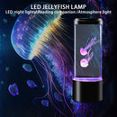 1 lámpara de medusa, luz estilo acuario para un ambiente relajante, interruptor de un solo toque, adecuada para decoración del hogar o la oficina, regalo de vacaciones.