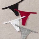 4 piezas set tanga simple