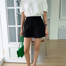 DAZY Shorts de pierna ancha jacquard