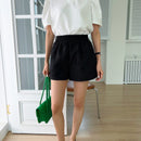 DAZY Shorts de pierna ancha jacquard