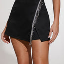 BAE Skort de muslo con abertura