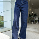 DAZY Jeans De Cintura Alta Con Piernas Anchas