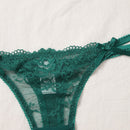 Lenceria De Tanga De Encaje Floral