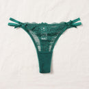 Lenceria De Tanga De Encaje Floral