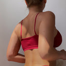 unicolor con abertura Brasier & Set bragas