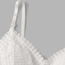 Bralette Triangular De Encaje, Lenceria