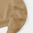 Ezwear capucha unicolor con cordon crop con forro termico