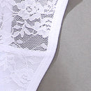 Bragas transparente con encaje