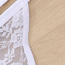 Bragas transparente con encaje
