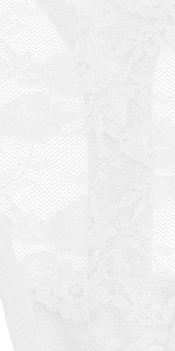 Bragas transparente con encaje