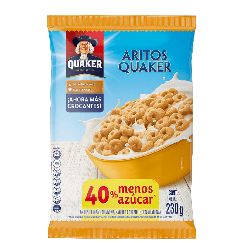 CEREAL QUAKER 230G ARITOS