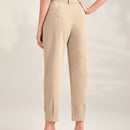 Mulvari pantalones unicolor con cinturon