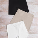 3 piezas set de shortie sin costura