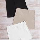 3 piezas set de shortie sin costura