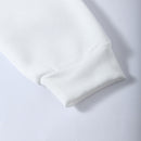 Ezwear sudadera con capucha informal con cordon para mujeres, estampado con letras, para otono/invierno
