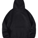 Ezwear sudadera con capucha informal con cordon para mujeres, estampado con letras, para otono/invierno