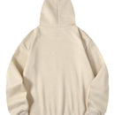 Ezwear sudadera con capucha informal con cordon para mujeres, estampado con letras, para otono/invierno