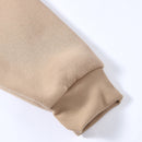 Ezwear sudadera con capucha informal con cordon para mujeres, estampado con letras, para otono/invierno