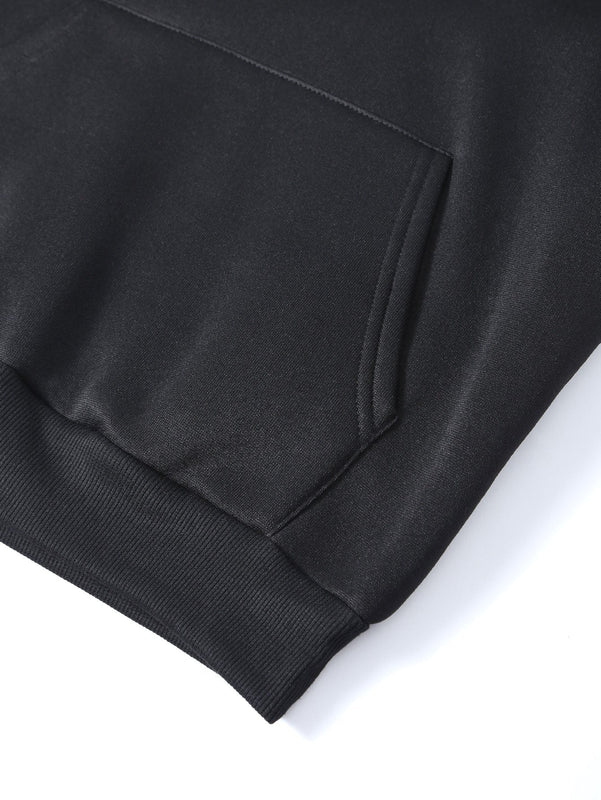 Ezwear sudadera con capucha informal con cordon para mujeres, estampado con letras, para otono/invierno