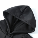Ezwear sudadera con capucha informal con cordon para mujeres, estampado con letras, para otono/invierno