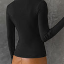 Essnce Jersey cuello alto tejido de canale