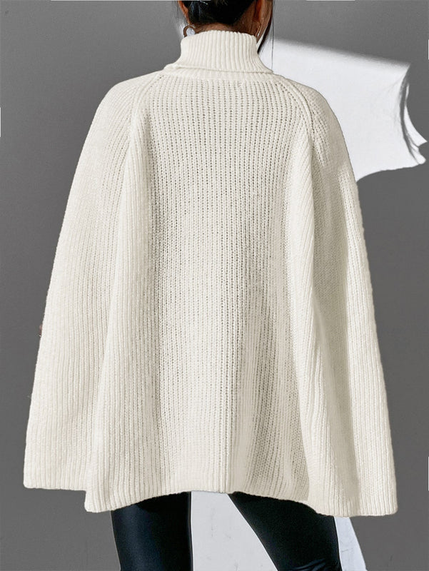 Prive Jersey cuello alto de manga capa