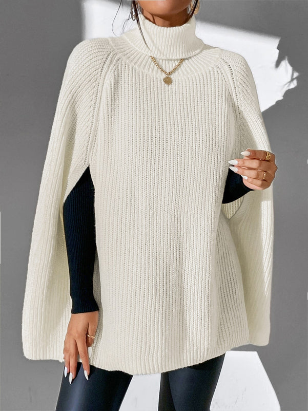 Prive Jersey cuello alto de manga capa