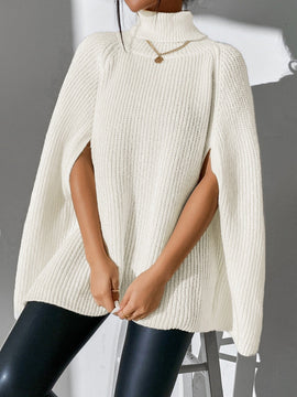 Prive Jersey cuello alto de manga capa