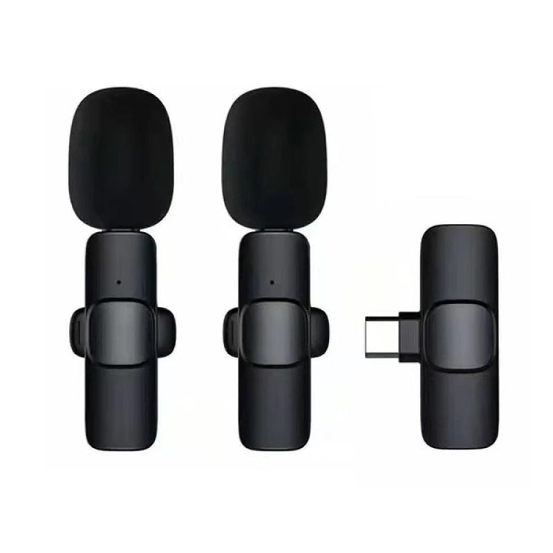 Microfono Inalambrico Recargable Solapa Doble K9