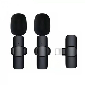 Microfono Inalambrico Recargable Solapa Doble K9