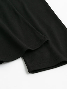 Glamaker Pantalones con bolsillo oblicuo de cintura con cordon