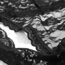 FINETOO Bragas con encaje floral transparente