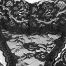 FINETOO Bragas con encaje floral transparente