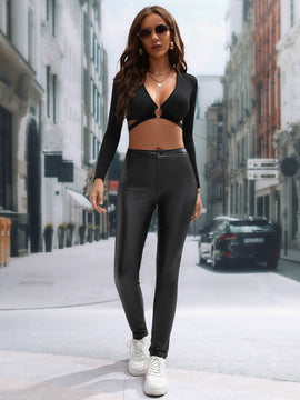 Tall Pantalones ajustados de cintura alta