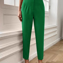 Lune pantalones de mujer casuales a rayas nauticas y entallados, para otono