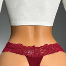 Lenceria Encaje Contrastante Panty