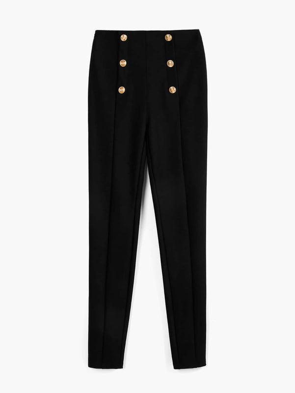 MOTF PREMIUM Pantalones con botones delgado bota