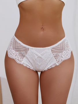 Lenceria De Encaje Floral Para Mujer