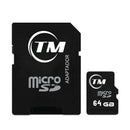 Memoria Micro SD 64GB Clase 10 TM