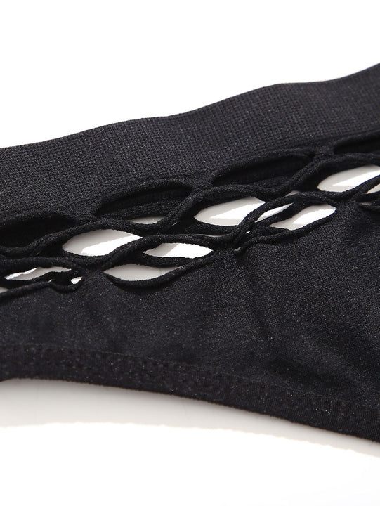 FINETOO Bragas de malla unicolor