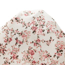 VCAY Top corto floral de espalda con fruncido de manga con volante de cuello cruzado