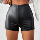 BAE Shorts con abertura lateral PU