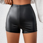 BAE Shorts con abertura lateral PU