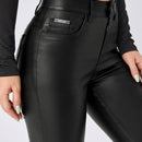 Essnce Pantalones ajustados con detalles metalicos