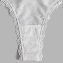 ROMWE Goth 3 piezas Set bragas estampado de craneo