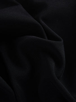 Joyfunear Vestido ajustado de cuello notch de manga farol fruncido